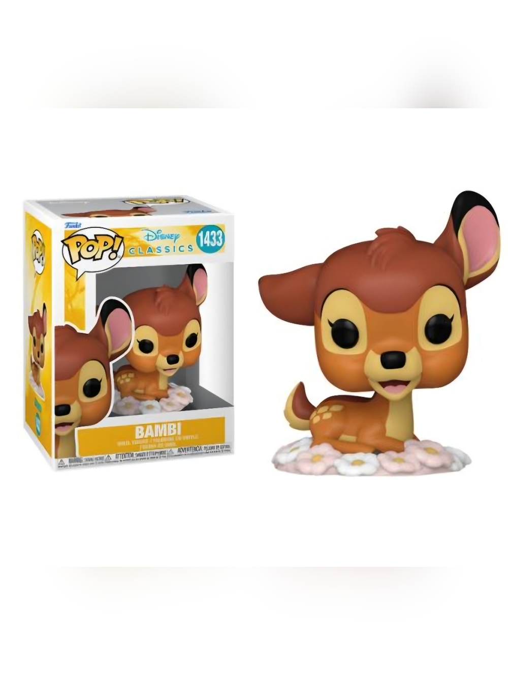 Funko POP! Bambi Disney Classics Vinyl Figure - Brown & Cream #1433